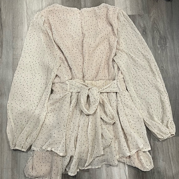 NWOT perfectly Priscilla polka dot dress - Picture 2 of 2